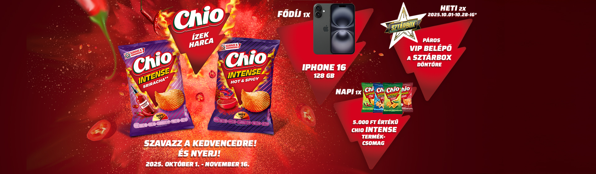 Nyerj a Chio-val